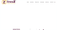 Desktop Screenshot of lineazeta.net